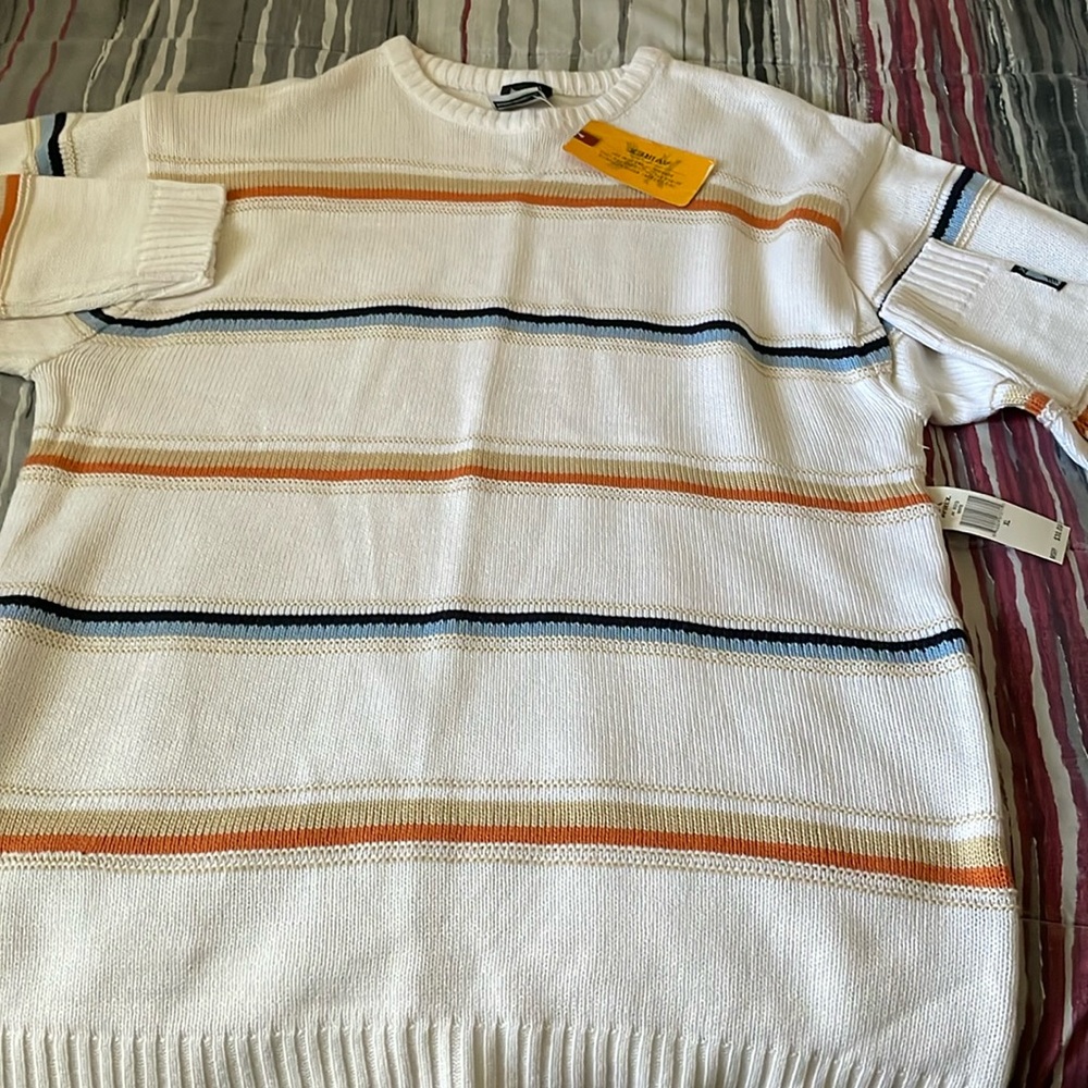 Avirex striped sweater